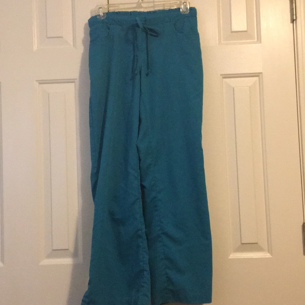 Teal greys anatomy pants